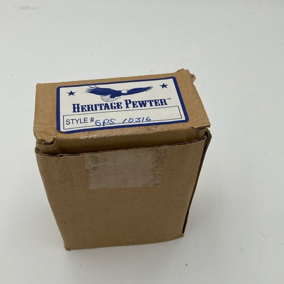 Heritage Pewter Baylor University Salt and Pepper Shakers with Caddy - Picture 2 of 5